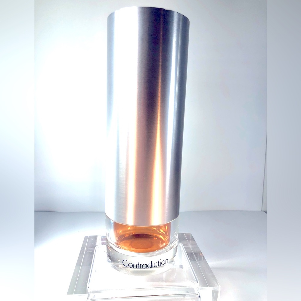 CALVIN KLEIN CONTRADICTION DEPARTMENT STORE DISPLAY PERFUME BOTTLE NO LIQUIDS!
